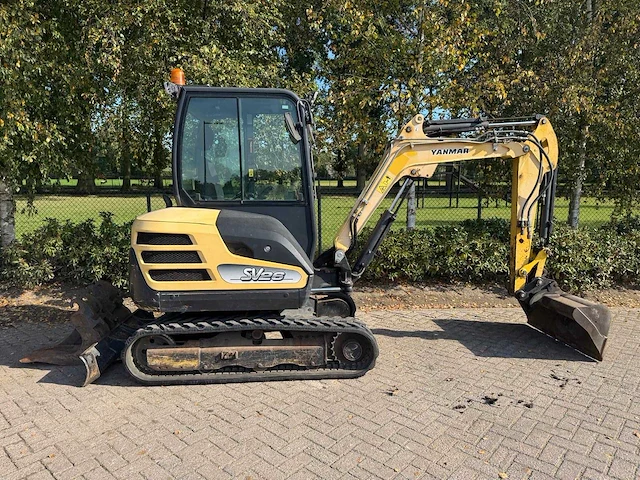2016 yanmar sv26 midigraafmachine - afbeelding 12 van  16