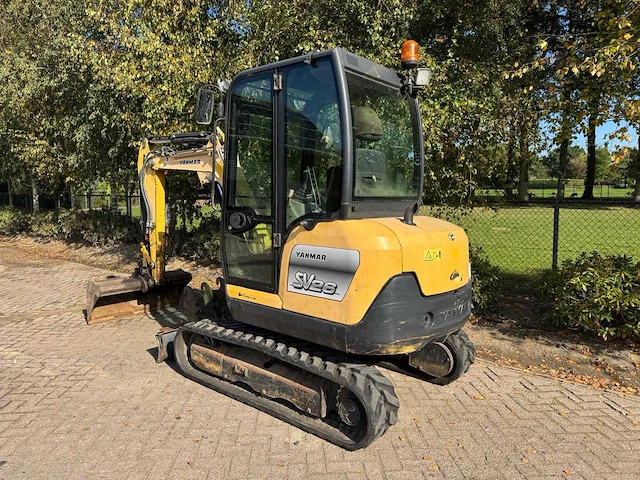 2016 yanmar sv26 midigraafmachine - afbeelding 7 van  16