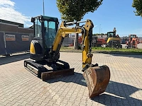 2016 yanmar vio25-4 mini graafmachine - afbeelding 34 van  41