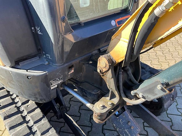 2016 yanmar vio25-4 mini graafmachine - afbeelding 2 van  21