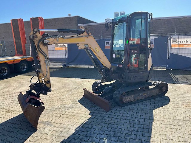2016 yanmar vio25-4 mini graafmachine - afbeelding 1 van  21
