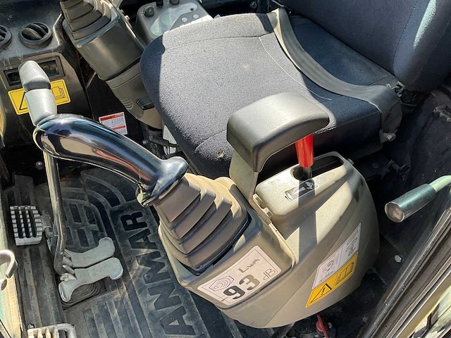 2016 yanmar vio25-4 mini graafmachine - afbeelding 13 van  28