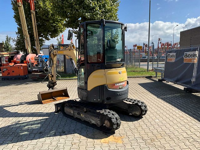 2016 yanmar vio25-4 mini graafmachine - afbeelding 27 van  28