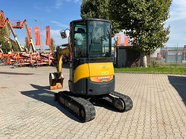 2016 yanmar vio25-4 mini graafmachine - afbeelding 29 van  41