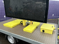 2017 - hapert tekstkar led scherm - aanhangwagen - afbeelding 4 van  4