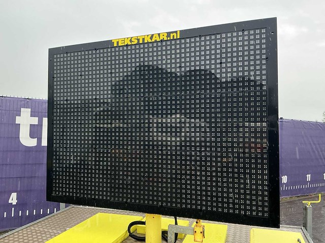 2017 - hapert tekstkar led scherm - aanhangwagen - afbeelding 5 van  8