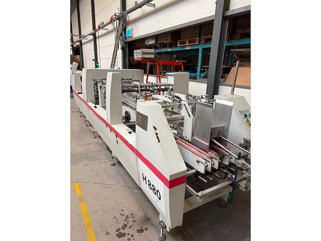 2017 - hoson - zh-880pft - vouwmachine - afbeelding 3 van  8