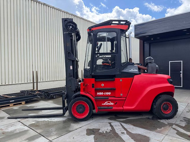 2017 - linde - h80d/1100-03 - forklift trucks - afbeelding 12 van  30