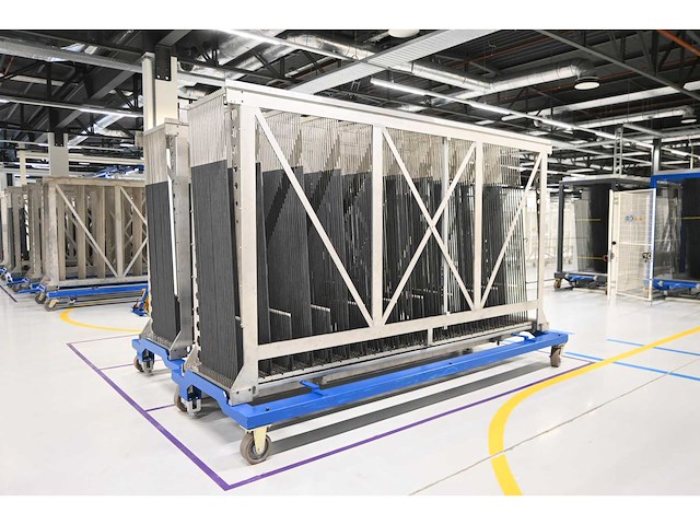 2017 - masévon - vcc - 20-delige afneembare glasbok transportwagen - trolley 1 - afbeelding 2 van  9