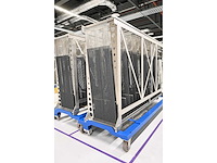 2017 - masévon - vcc - 20-delige afneembare glasbok transportwagen - trolley 1 - afbeelding 3 van  9