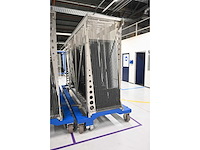 2017 - masévon - vcc - 20-delige afneembare glasbok transportwagen - trolley 1 - afbeelding 4 van  9