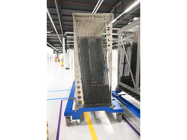 2017 - masévon - vcc - 20-delige afneembare glasbok transportwagen - trolley 2 - afbeelding 3 van  7