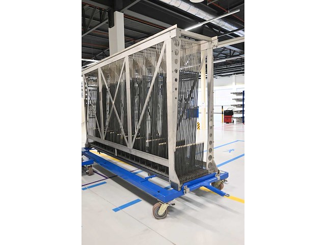 2017 - masévon - vcc - 20-delige afneembare glasbok transportwagen - trolley 2 - afbeelding 4 van  7