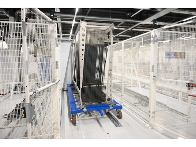 2017 - masévon - vcc - 20-delige afneembare glasbok transportwagen - trolley 3 - afbeelding 1 van  6