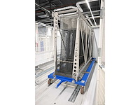 2017 - masévon - vcc - 20-delige afneembare glasbok transportwagen - trolley 3 - afbeelding 3 van  6