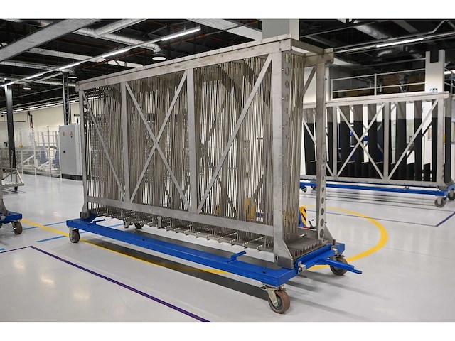 2017 - masévon - vcc - 20-delige afneembare glasbok transportwagen - trolley 4 - afbeelding 1 van  7