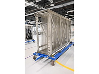 2017 - masévon - vcc - 20-delige afneembare glasbok transportwagen - trolley 4 - afbeelding 3 van  7