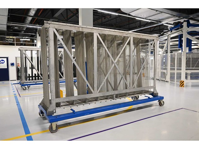 2017 - masévon - vcc - 20-delige afneembare glasbok transportwagen - trolley 4 - afbeelding 6 van  7