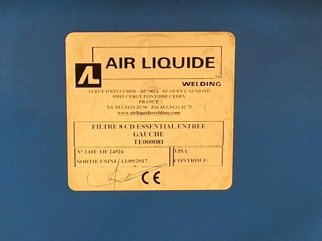 2017 - saf airliquide - optitome 2049hpi - plasma cutting machine - afbeelding 13 van  49