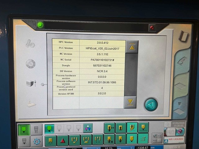 2017 - saf airliquide - optitome 2049hpi - plasma cutting machine - afbeelding 35 van  49