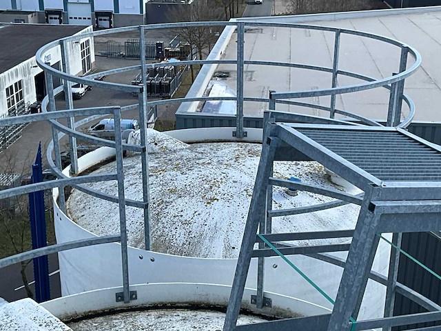 2017 110 m3 verticale polyester opslagsilo - afbeelding 6 van  10