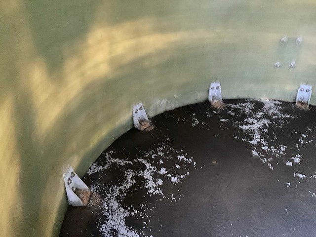 2017 110 m3 verticale polyester opslagsilo - afbeelding 6 van  10