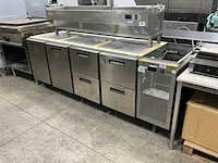 2017 afinox linear 70 4 koelwerkbank - afbeelding 1 van  7