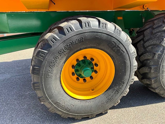 2017 alasco pk 2000 dumper aanhanger - afbeelding 15 van  16