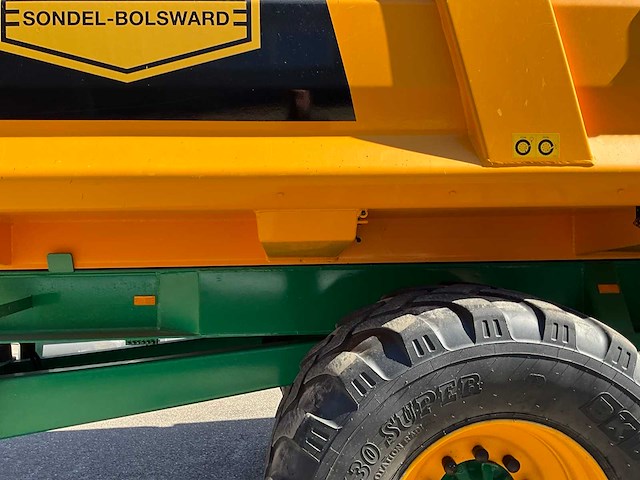 2017 alasco pk 2000 dumper aanhanger - afbeelding 16 van  16
