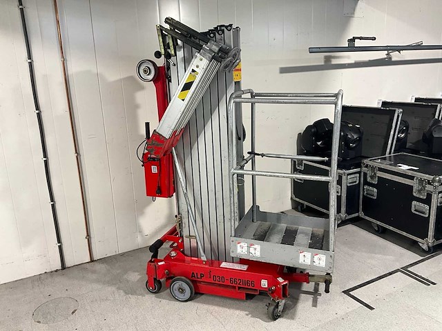 2017 alp awp12-1000 accu telescoophoogwerker - afbeelding 8 van  10