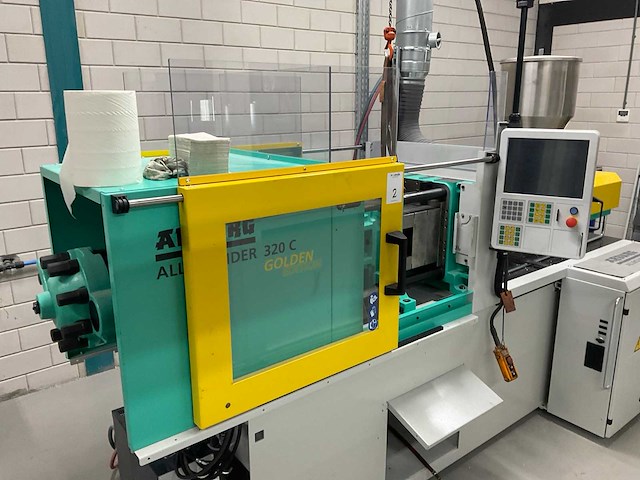 2017 arburg allrounder 320c 500-170 spuitgietmachine - afbeelding 10 van  17