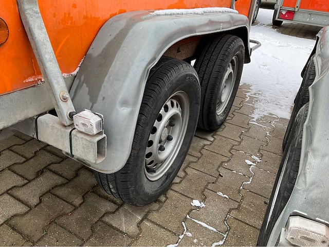 2017 atec eb2 2-1 dubbelas aanhangwagen - afbeelding 9 van  19