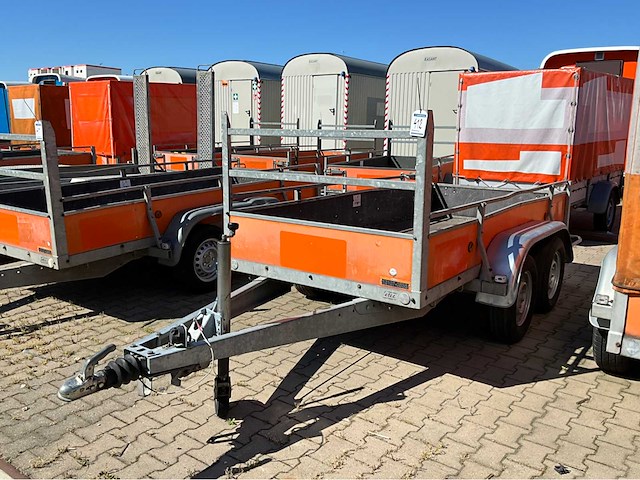 2017 atec eb2 2-1 dubbelas aanhangwagen - afbeelding 1 van  19
