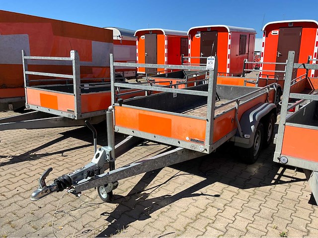 2017 atec eb2 2-1 dubbelas aanhangwagen - afbeelding 1 van  19