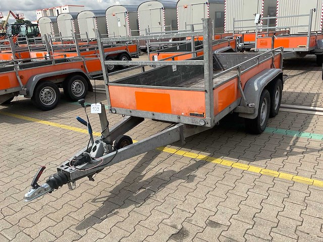 2017 atec eb2 2-1 dubbelas aanhangwagen - afbeelding 1 van  15