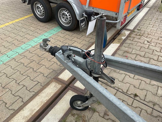 2017 atec eb2 2-1 dubbelas aanhangwagen - afbeelding 2 van  17