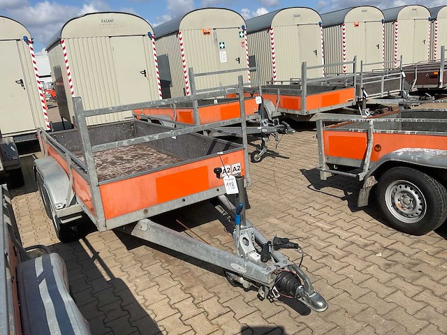2017 atec eb2 2-1 dubbelas aanhangwagen - afbeelding 9 van  16