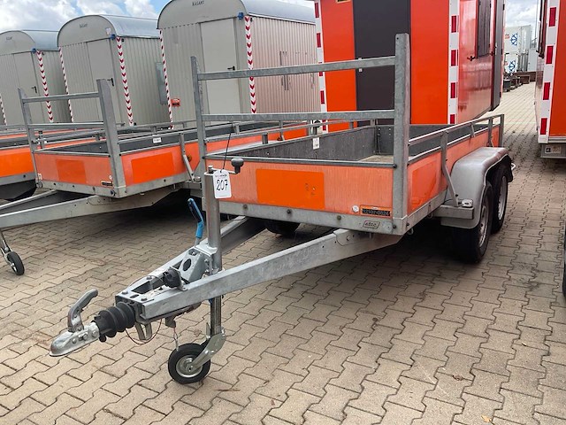 2017 atec eb2 2-1 dubbelas aanhangwagen - afbeelding 1 van  17