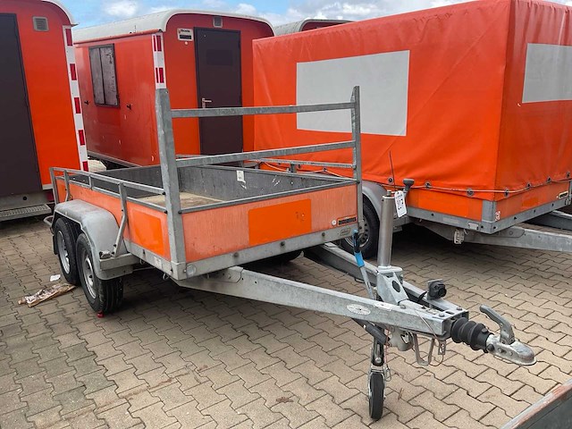 2017 atec eb2 2-1 dubbelas aanhangwagen - afbeelding 10 van  17