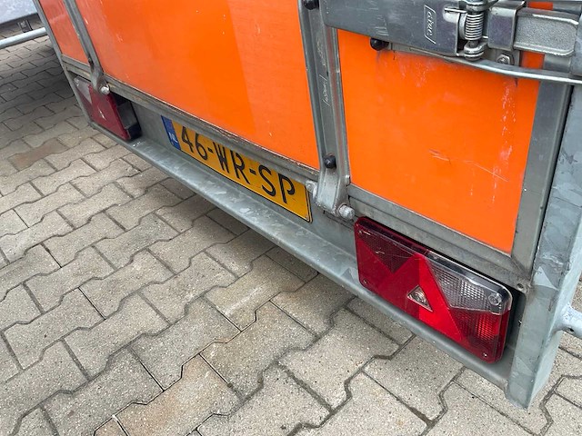 2017 atec eb2 2-1 dubbelas aanhangwagen - afbeelding 2 van  16