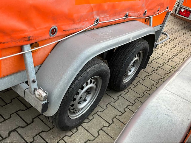2017 atec eb2 2-1 dubbelas huif aanhangwagen - afbeelding 6 van  16