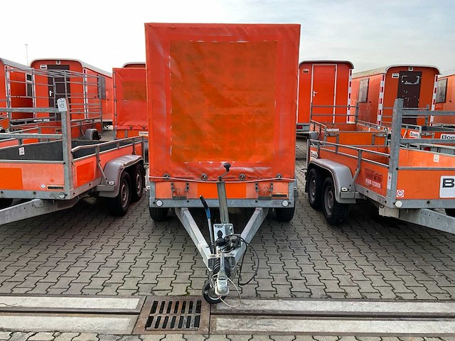 2017 atec eb2 2-1 dubbelas huif aanhangwagen - afbeelding 9 van  16