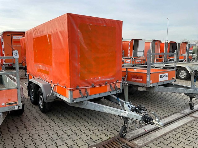 2017 atec eb2 2-1 dubbelas huif aanhangwagen - afbeelding 10 van  16