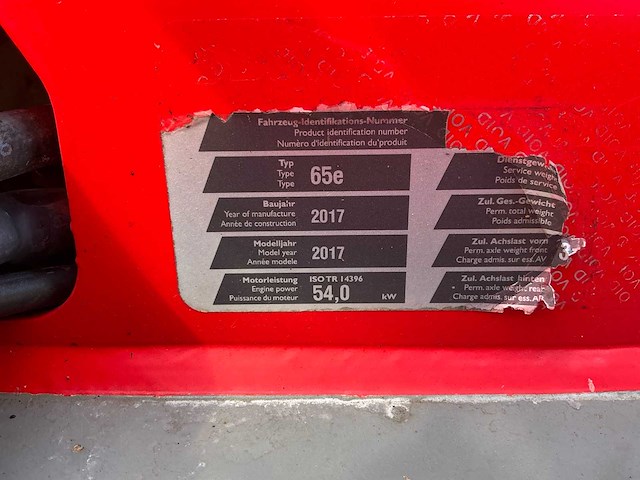 2017 atlas ar65e shovel - afbeelding 17 van  29