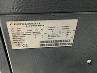 2017 atlas copco g11p schroefcompressor 10 bar met drukvat - afbeelding 4 van  7