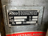 2017 atlas copco g11p schroefcompressor 10 bar met drukvat - afbeelding 6 van  7