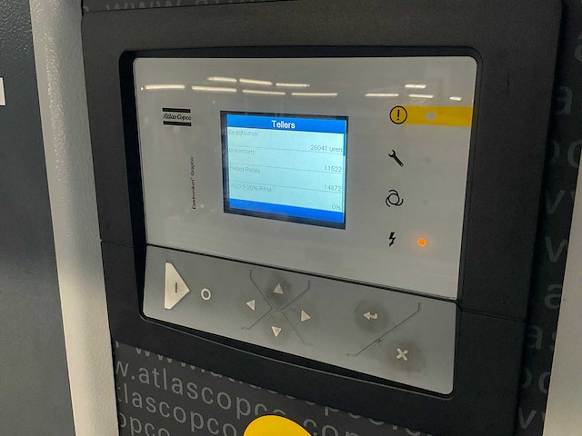 2017 atlas copco ga11vsd+ff schroefcompressor - afbeelding 3 van  11