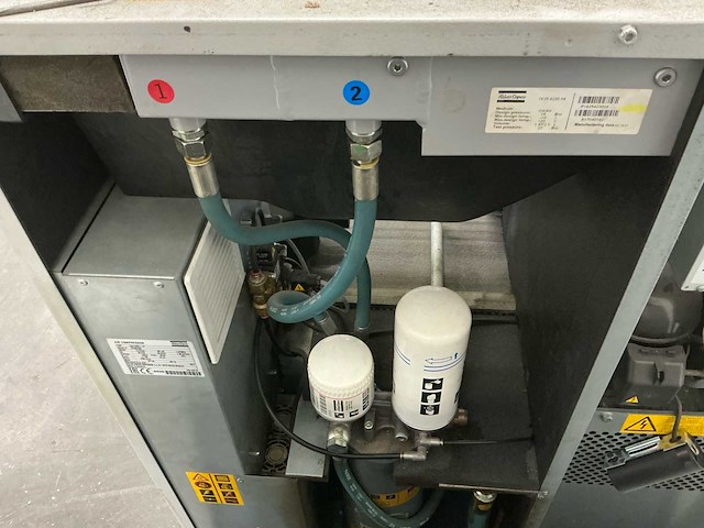 2017 atlas copco ga11vsd+ff schroefcompressor - afbeelding 11 van  27