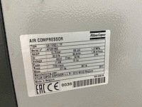 2017 atlas copco ga11vsd+ff schroefcompressor - afbeelding 6 van  27