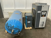 2017 atlas copco ga11vsd+ff schroefcompressor - afbeelding 12 van  27